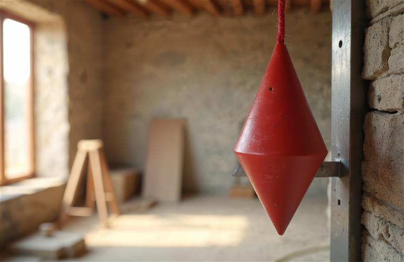 plumb bob construction standard for precision building